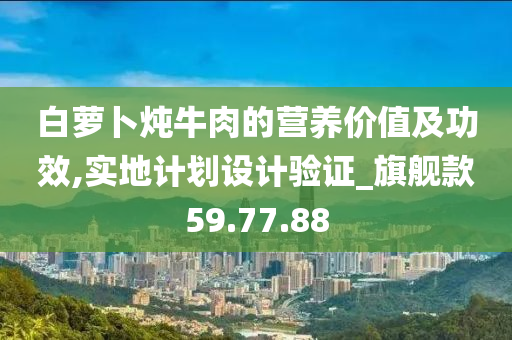 白萝卜炖牛肉的营养价值及功效,实地计划设计验证_旗舰款59.77.88