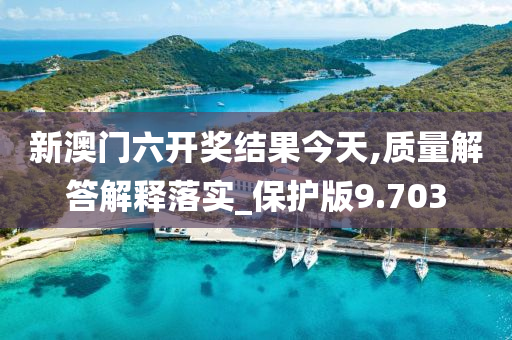 新澳门六开奖结果今天,质量解答解释落实_保护版9.703