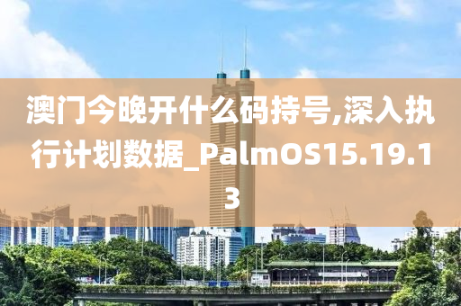 澳门今晚开什么码持号,深入执行计划数据_PalmOS15.19.13