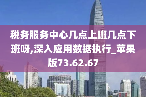 税务服务中心几点上班几点下班呀,深入应用数据执行_苹果版73.62.67