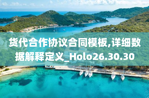 货代合作协议合同模板,详细数据解释定义_Holo26.30.30