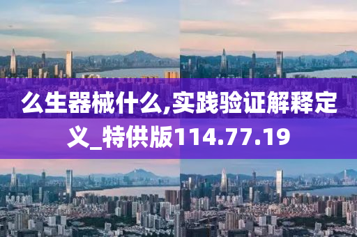 么生器械什么,实践验证解释定义_特供版114.77.19