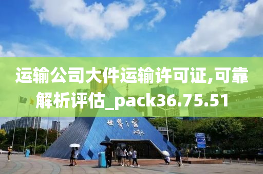 运输公司大件运输许可证,可靠解析评估_pack36.75.51