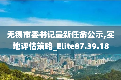 无锡市委书记最新任命公示,实地评估策略_Elite87.39.18