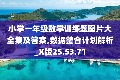 小学一年级数学训练题图片大全集及答案,数据整合计划解析_X版25.53.71