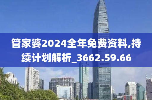 管家婆2024全年免费资料,持续计划解析_3662.59.66