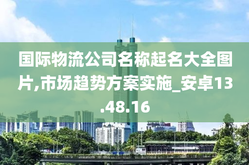 国际物流公司名称起名大全图片,市场趋势方案实施_安卓13.48.16