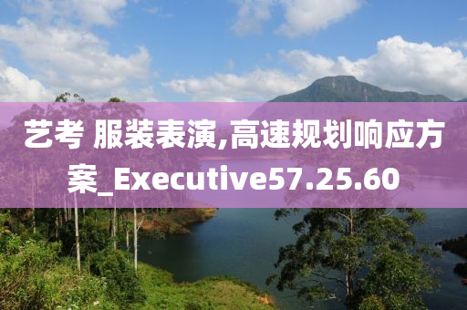 艺考 服装表演,高速规划响应方案_Executive57.25.60