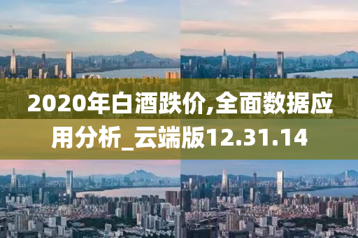 2020年白酒跌价,全面数据应用分析_云端版12.31.14