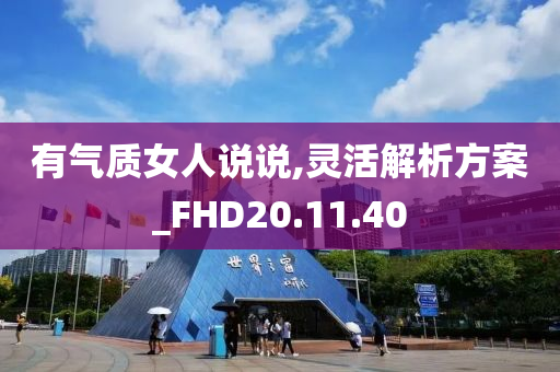 有气质女人说说,灵活解析方案_FHD20.11.40